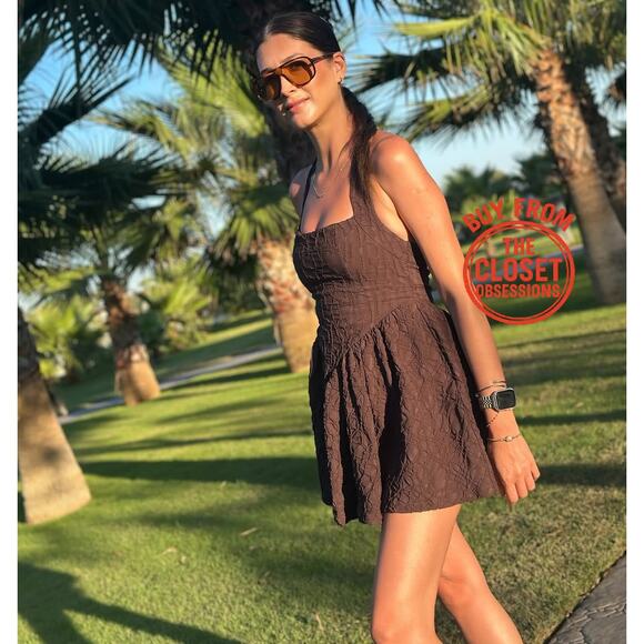 ZARA BLOGGER FAVE!!! Short Halter Dress NWT - Picture 8 of 16